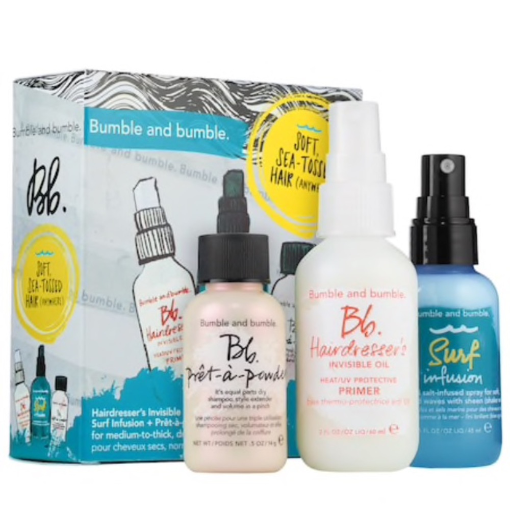 Nib Bumble and bumble soft sea tossed hair set